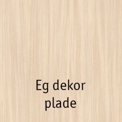 Platehylle - Eikeplate. H19 x L1800 x D0600 mm - Lagerreoler