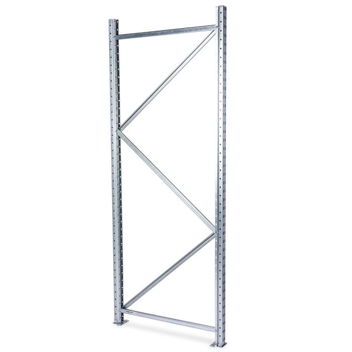 Lagerreol stige H2500 x D0800 mm. Galvanisert - 